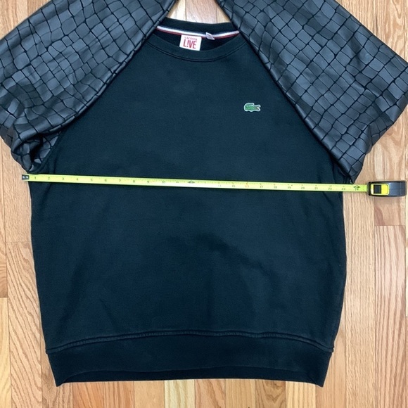 Vintage LACOSTE Black Alligator Texture‎ Sweater - Picture 3 of 3